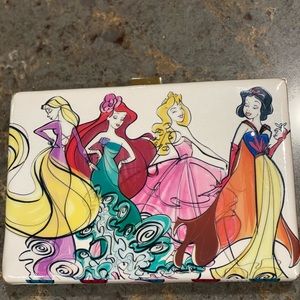 Disney Parks, Collection: Art of Princess Designer Collection Clutch 9”x6”x1.25”